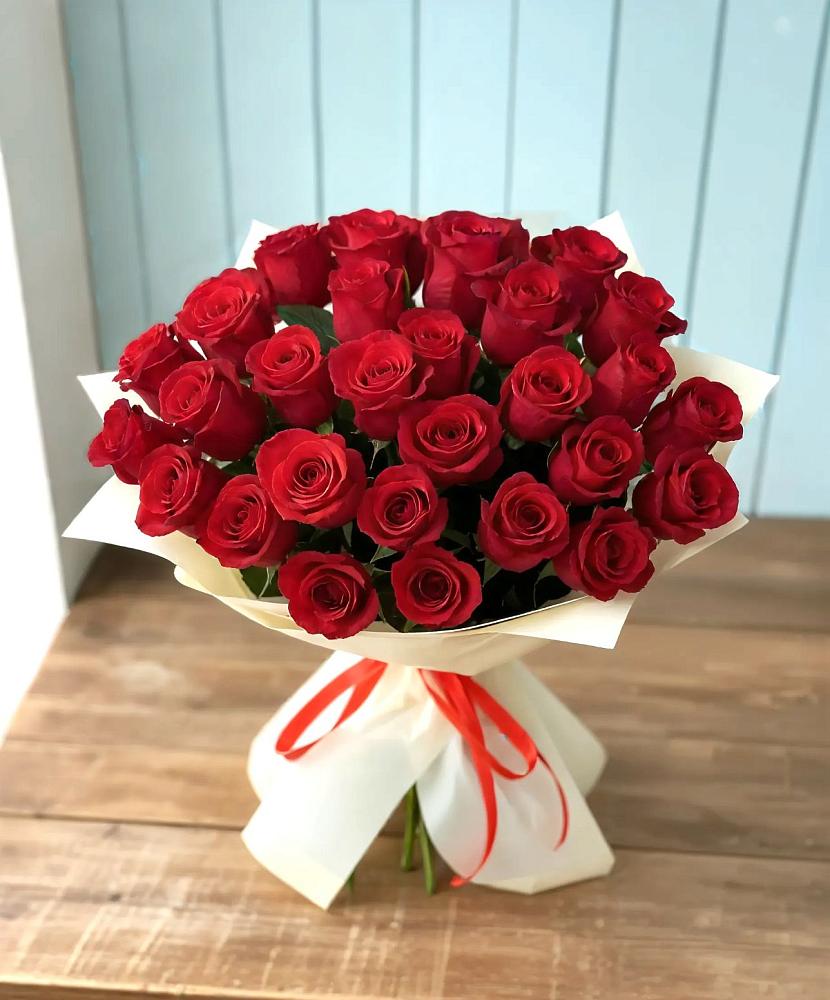 Букет 29 Красных роз в Мирном