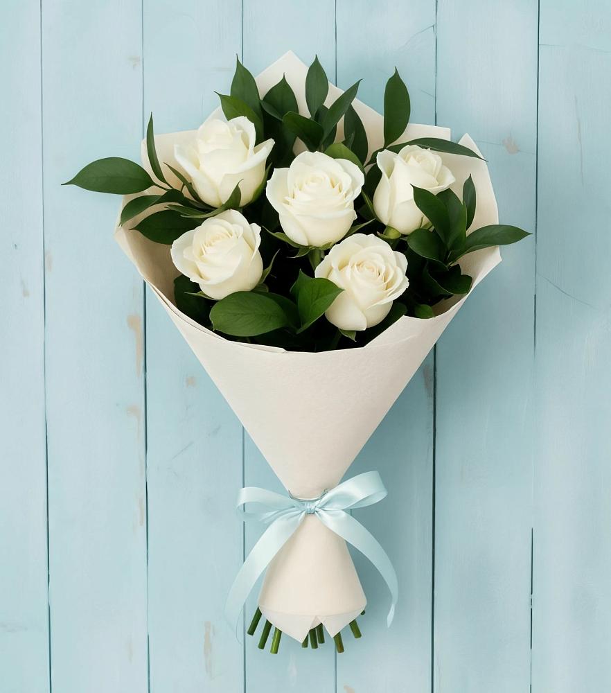 Букет цветов из: Розы в Мирном