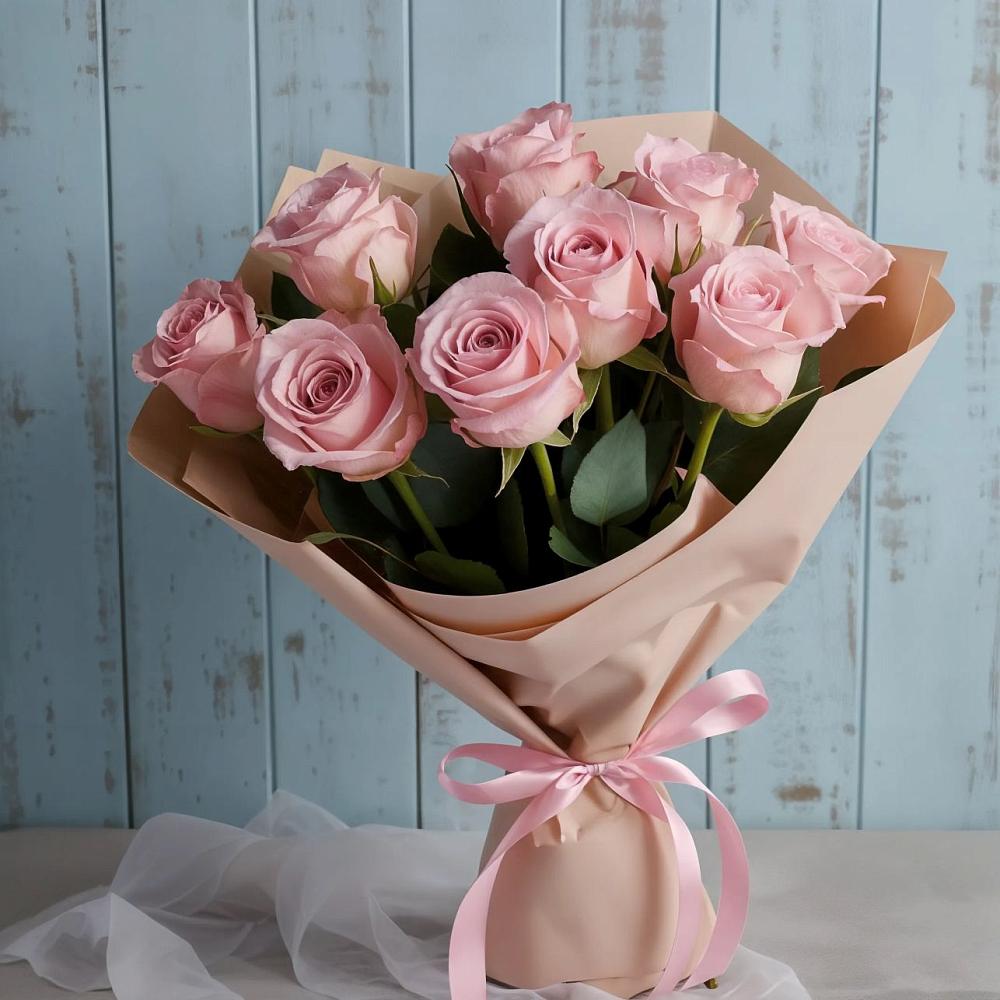 Букет цветов из: Розы в Мирном