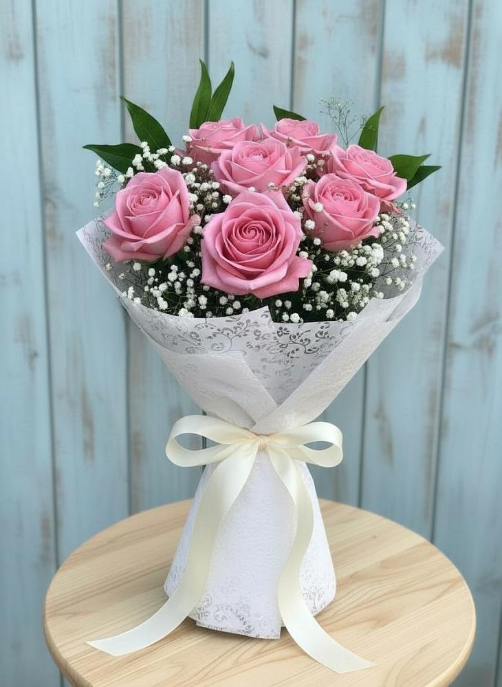 Букет цветов из: Розы в Мирном