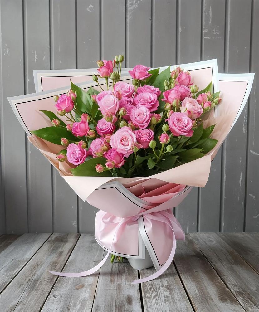Букет Розовый кустик в Мирном