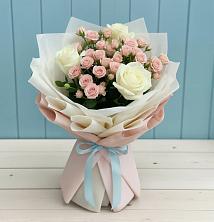 Букет цветов из:  Розы в Мирном