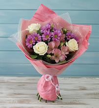 Букет цветов из:  Герберы в Мирном