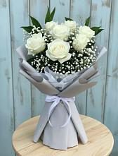 Букет цветов из:  Розы в Мирном