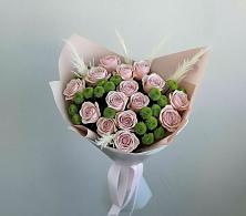 Букет цветов из:  Розы и Хризантемы в Мирном