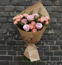 Букет цветов из:  Розы в Мирном