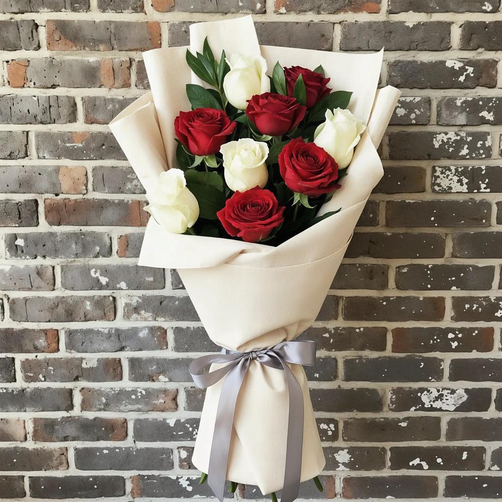 Букет цветов из: Розы в Мирном