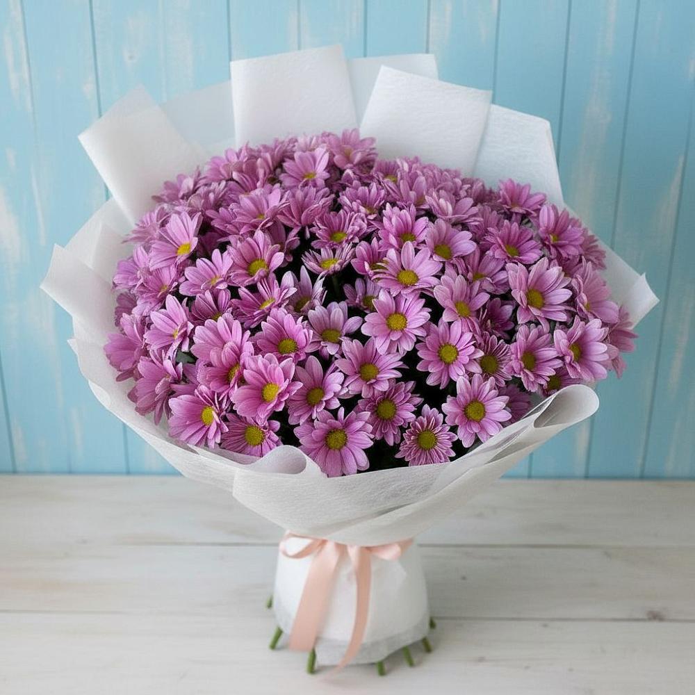 Букет цветов из: Хризантемы в Мирном