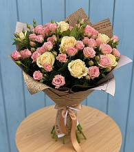 Букет цветов из:  Розы в Мирном