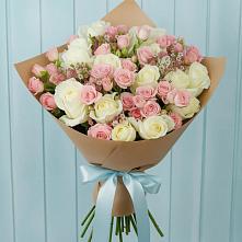 Букет цветов из:  Розы в Мирном