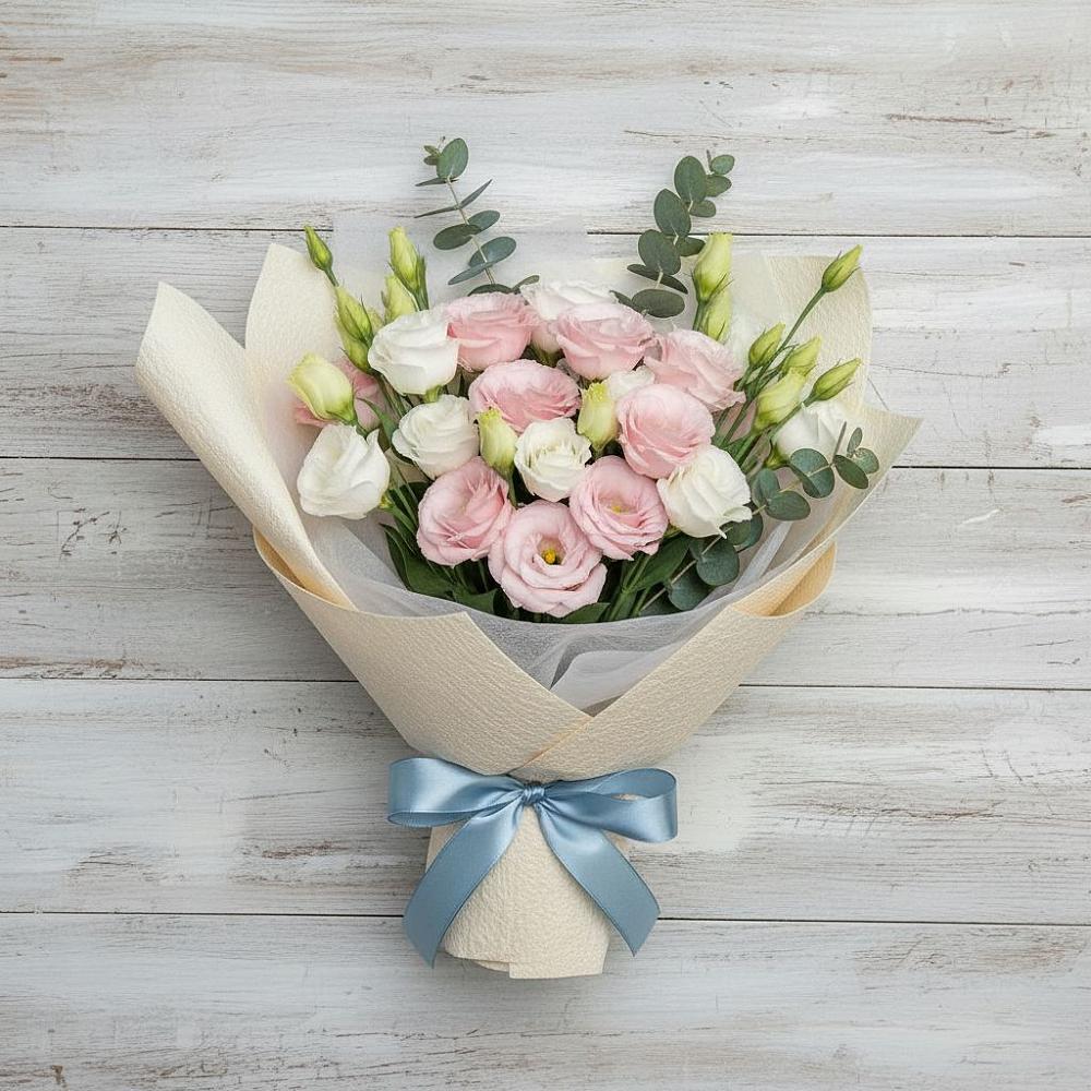 Букет цветов из: Лизиантусы в Мирном